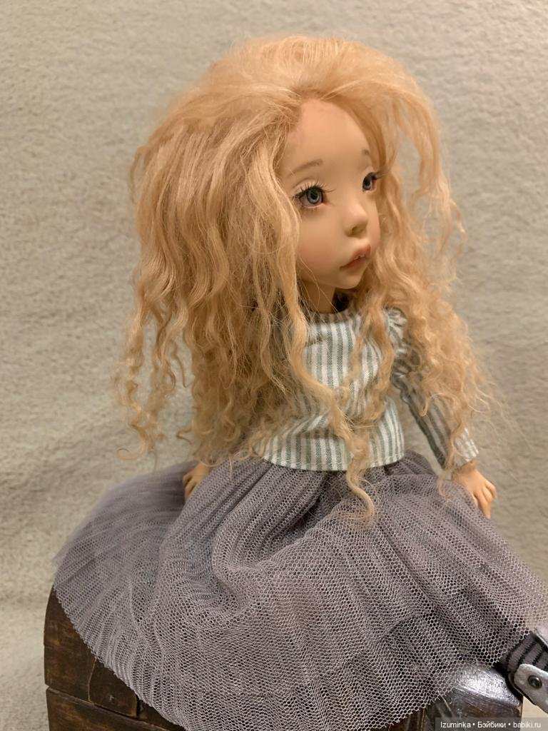 Венди примеряет парики — Авторские куклы BJD (БЖД) у нас дома: фото (фото 2)