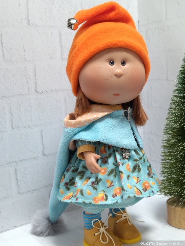 Новогодний наряд "Дварфийка Апельсинка" (фото 7)