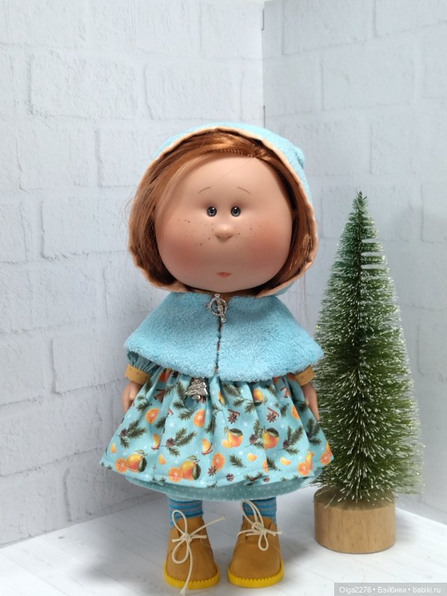Новогодний наряд "Дварфийка Апельсинка" (фото 3)