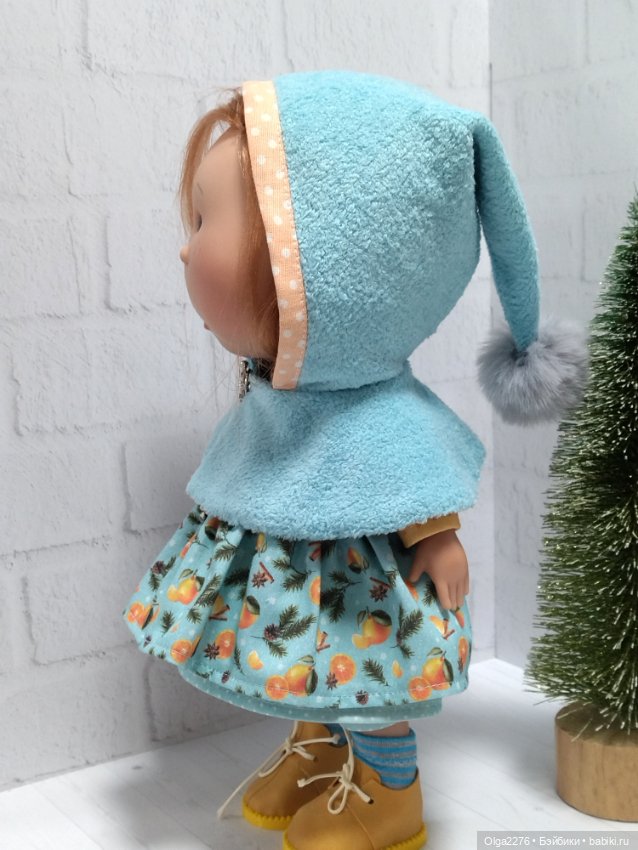 Новогодний наряд "Дварфийка Апельсинка" (фото 5)