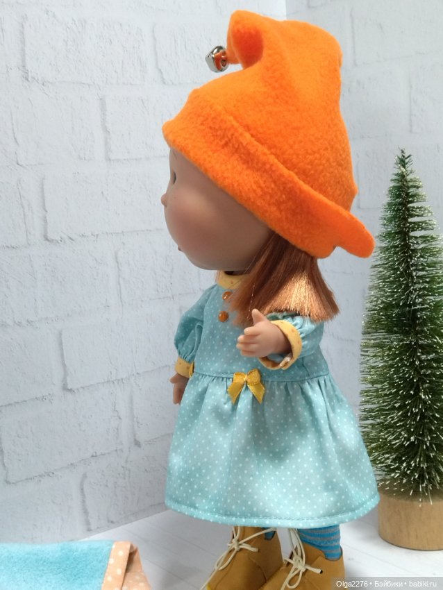 Новогодний наряд "Дварфийка Апельсинка"
