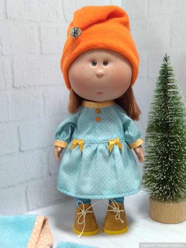 Новогодний наряд "Дварфийка Апельсинка"