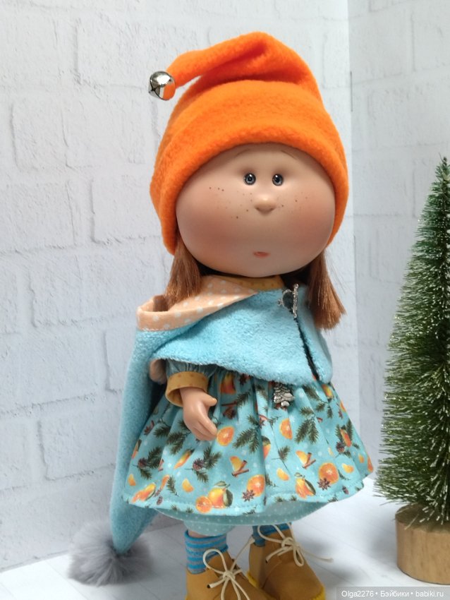 Новогодний наряд "Дварфийка Апельсинка" (фото 8)