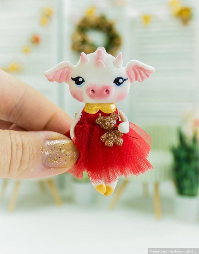 Дракончик Румяна — символ 2024 года (фото 2)