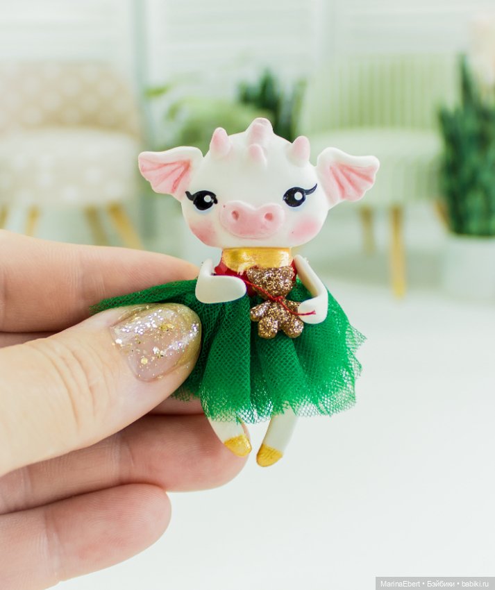 Дракончик Клаудия — символ 2024 года (фото 6)