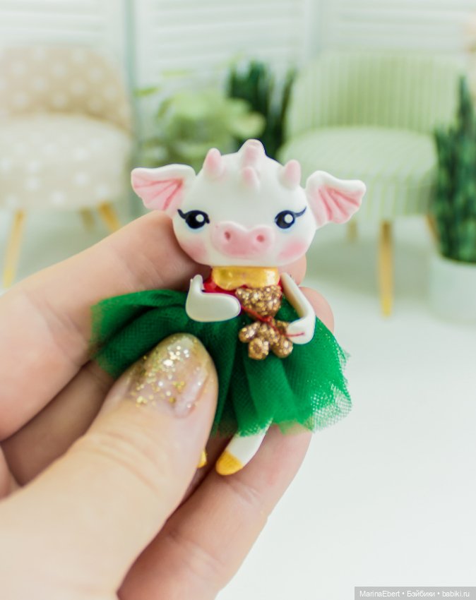 Дракончик Клаудия — символ 2024 года (фото 4)