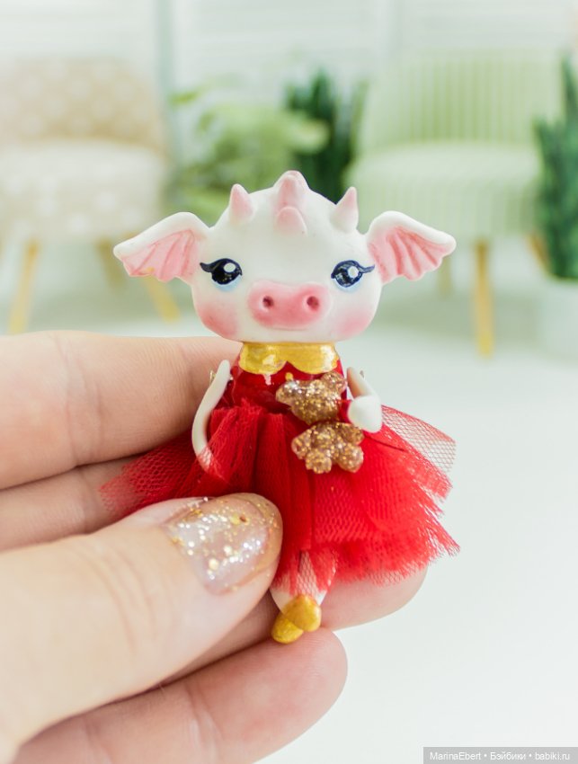 Дракончик Румяна — символ 2024 года (фото 4)