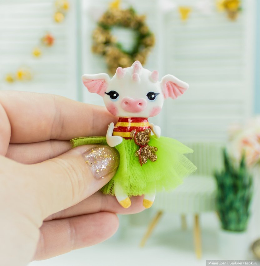 Дракончик Жозефина — символ 2024 года (фото 7)