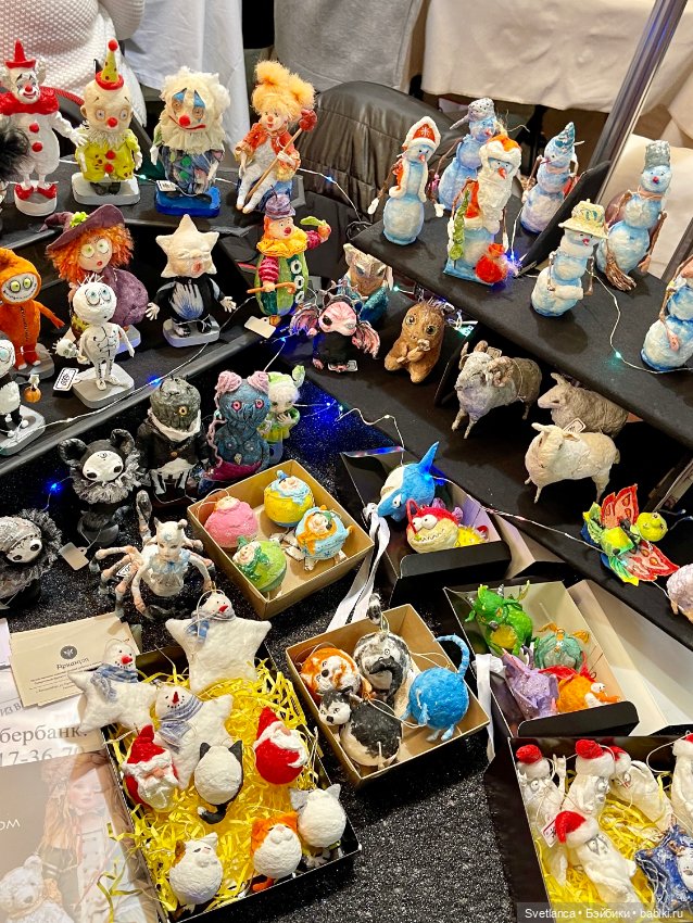 Выставка «Мишка с куклою» Екатеринбург. Часть 5. Новогодняя