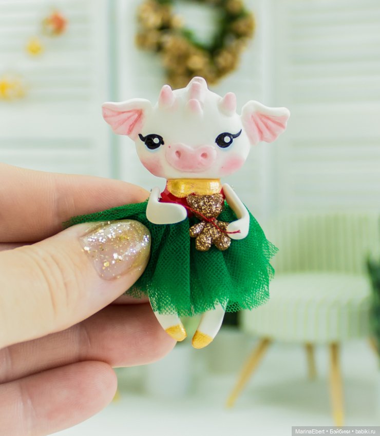 Дракончик Клаудия — символ 2024 года (фото 3)