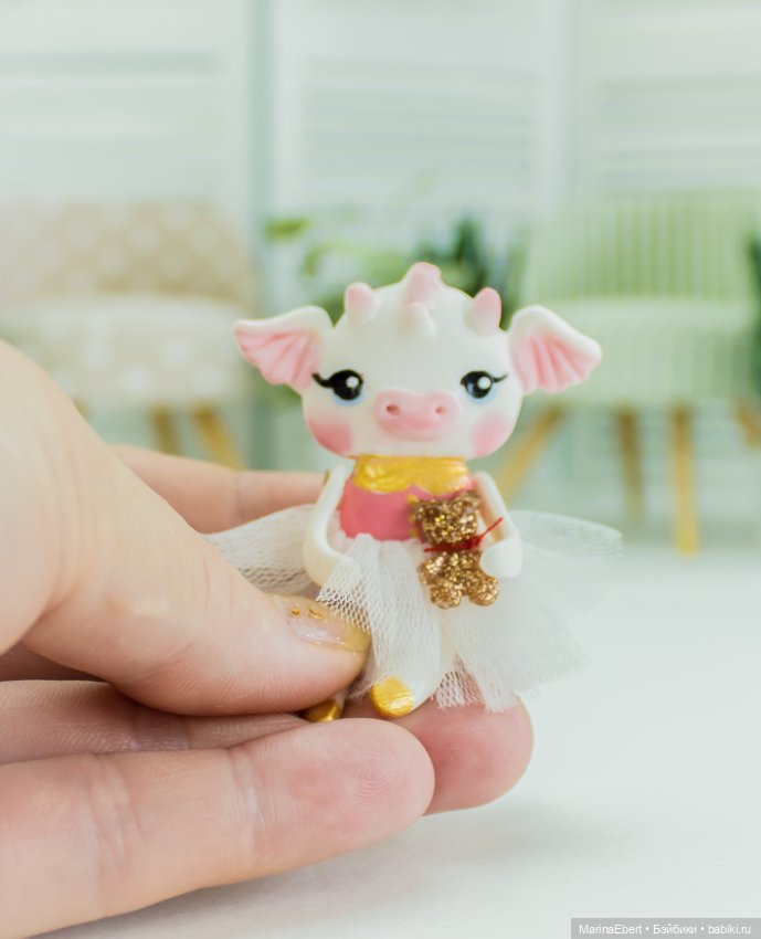 Дракончик Моника — символ 2024 года (фото 5)