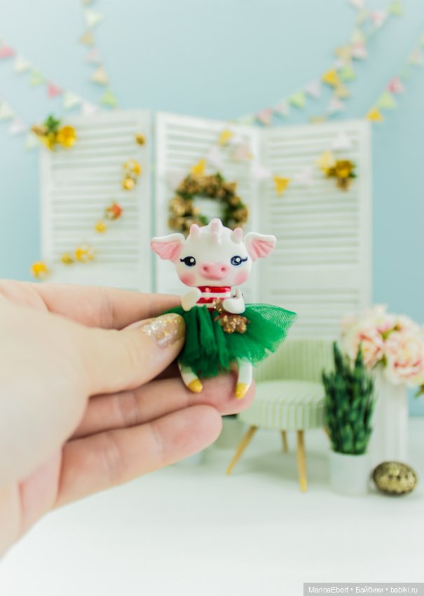 Дракончик Агнетта — символ 2024 года