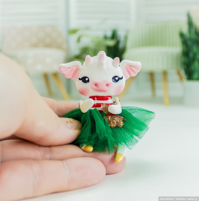 Дракончик Агнетта — символ 2024 года (фото 3)