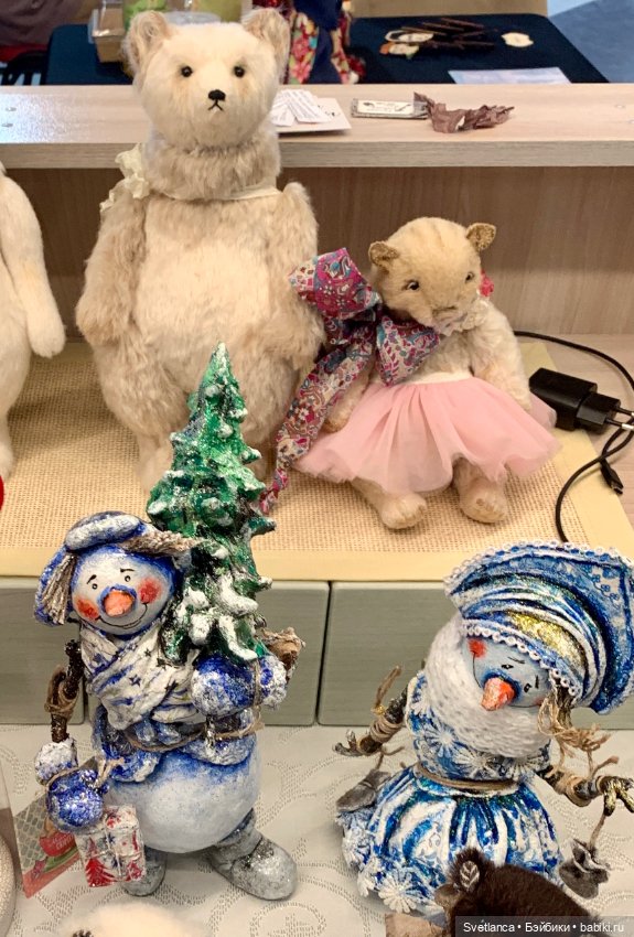 Выставка «Мишка с куклою» Екатеринбург. Часть 5. Новогодняя