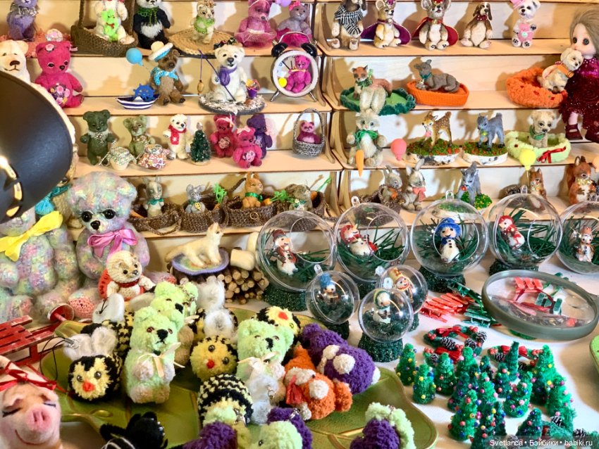 Выставка «Мишка с куклою» Екатеринбург. Часть 5. Новогодняя