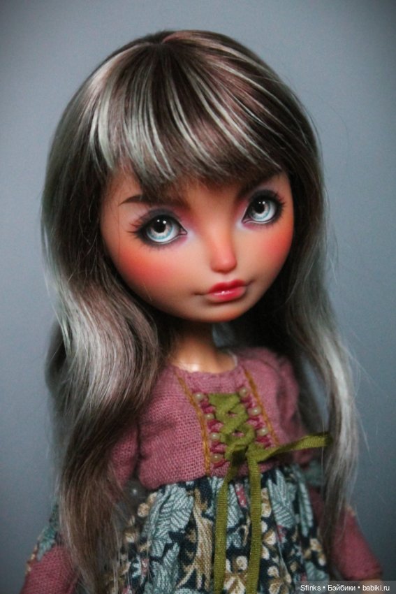 Ведьмочка готова — ООАК Monster High и Ever After High: репейнт (фото 4)