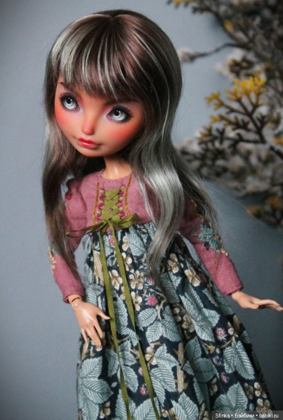 Ведьмочка готова — ООАК Monster High и Ever After High: репейнт (фото 7)