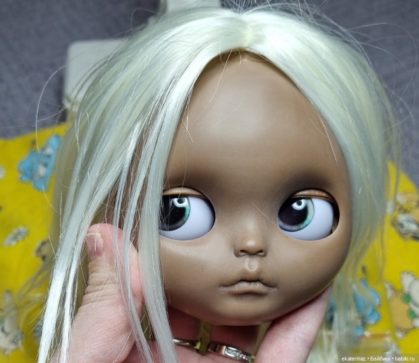 Карвинг темнокожей блайз — Куклы Blythe (Блайз) ООАК: кастом