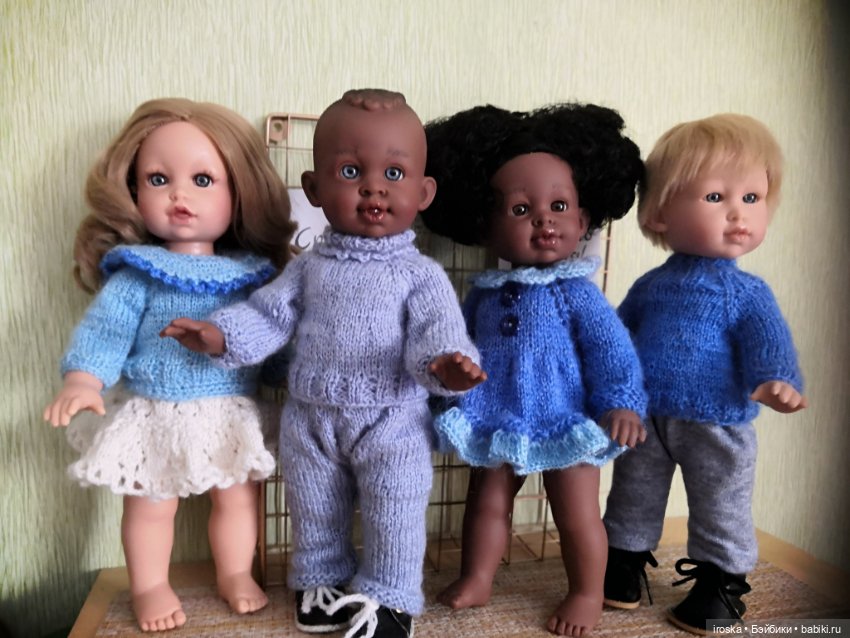 Детский сад — Куклы Marina & Pau (Марина Пау): испанские пупсы и малыши (фото 9)