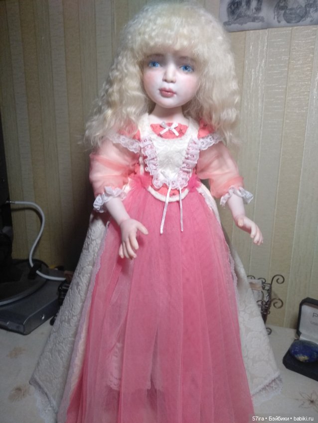 Наряд для барышни из фимо (фото 7)