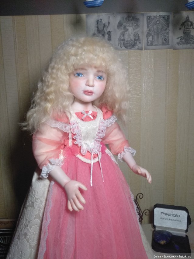 Наряд для барышни из фимо (фото 3)