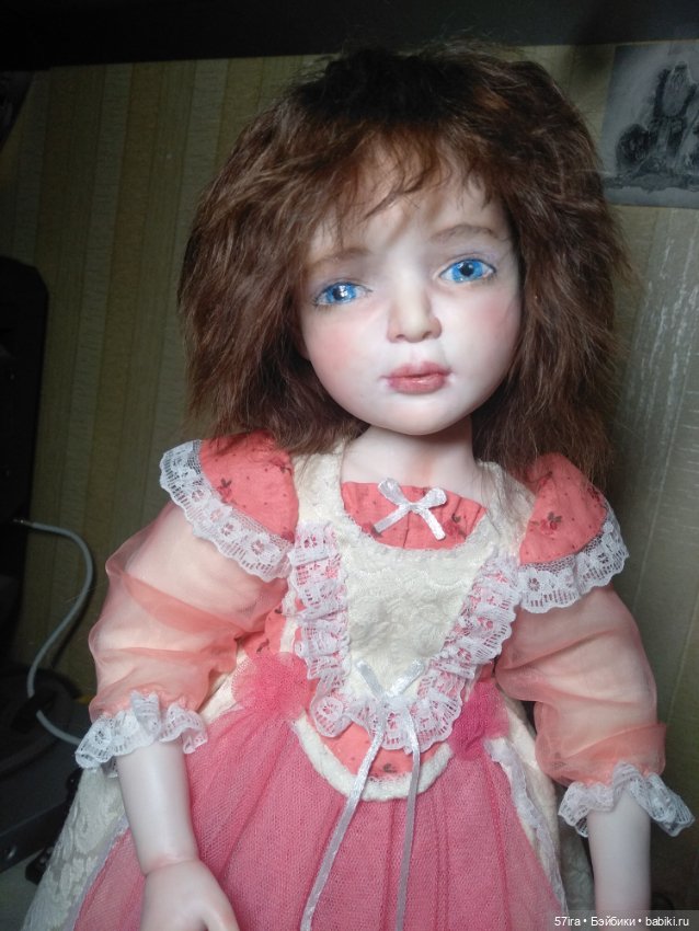 Наряд для барышни из фимо