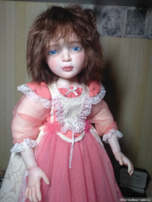 Наряд для барышни из фимо