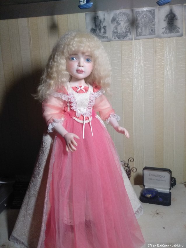 Наряд для барышни из фимо (фото 4)