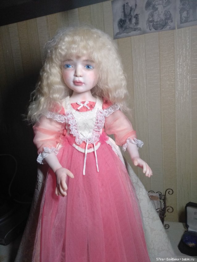 Наряд для барышни из фимо (фото 5)