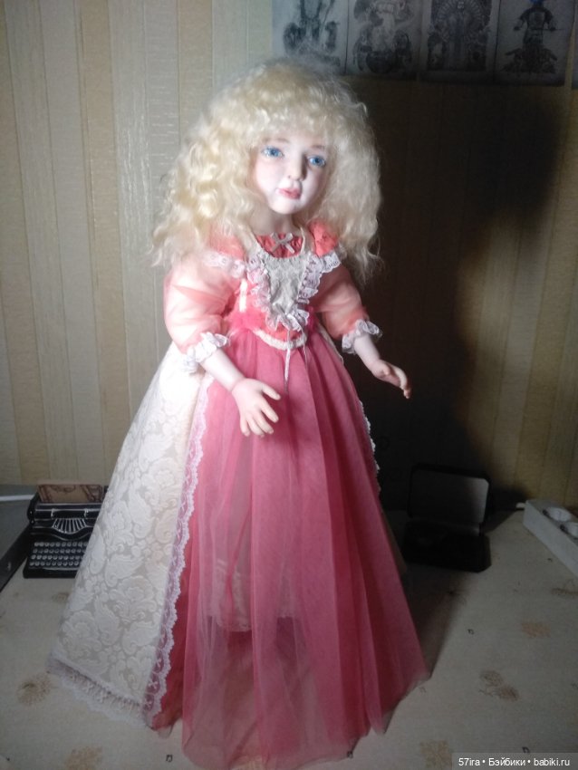 Наряд для барышни из фимо (фото 9)