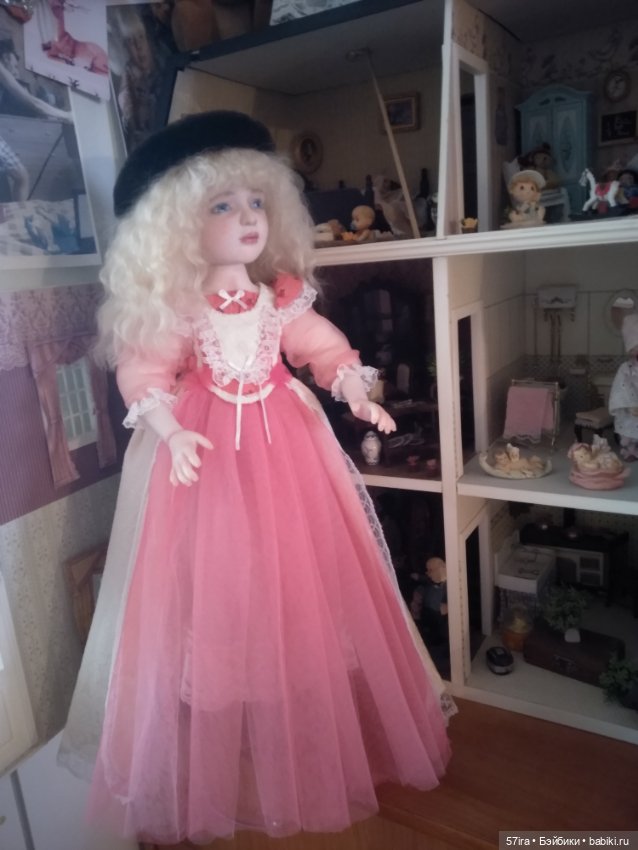 Наряд для барышни из фимо