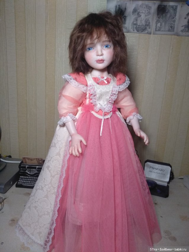 Наряд для барышни из фимо