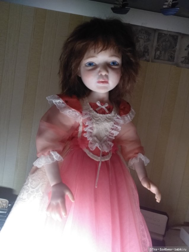 Наряд для барышни из фимо