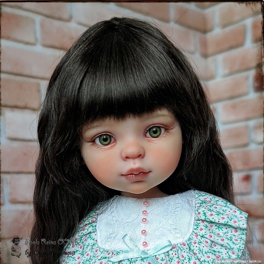 Мишель, Paola Reina OOAK — ООАК Paola Reina (Паола Рейна) и испанских кукол: перерисовка (фото 7)