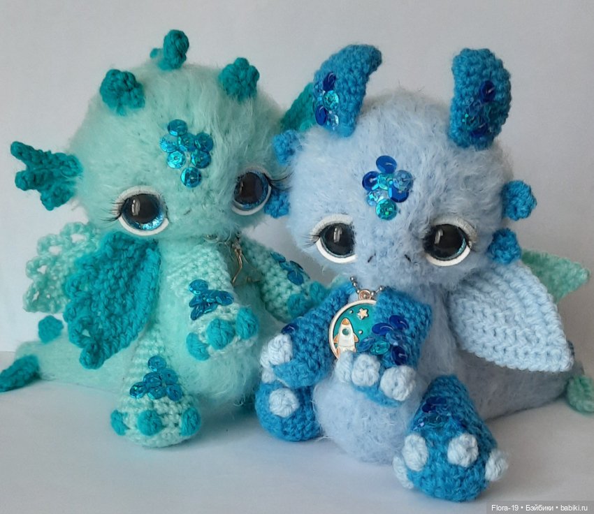 Дракошки Стихий — Вязаные игрушки и амигуруми: крючком (фото 4)