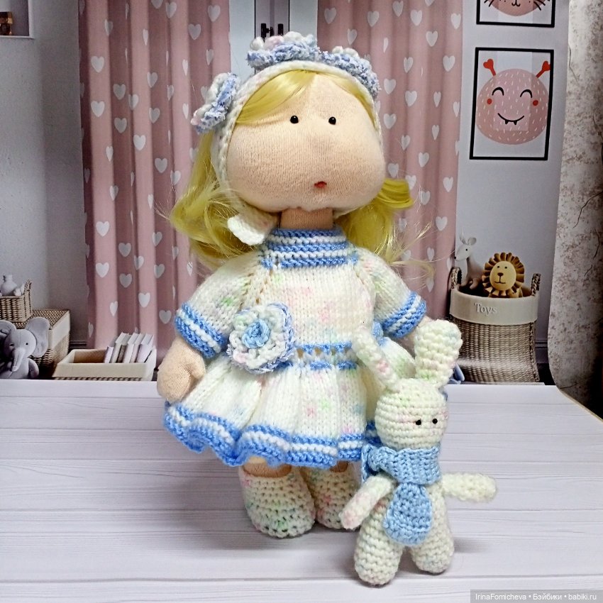 Куколка Снежка уезжает домой