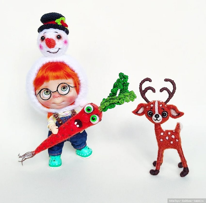 Милка модница 😍 — Вязаные игрушки и амигуруми: крючком (фото 8)