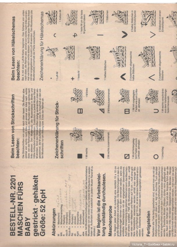 Вязание для кукол-детей ГДР (фото 4)