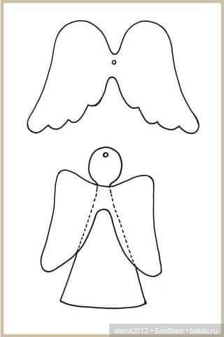 Ангелы на ёлочку — Лепка авторских игрушек и папье (фото 2)