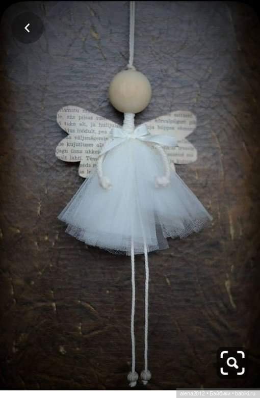 Ангелы на ёлочку — Лепка авторских игрушек и папье (фото 5)