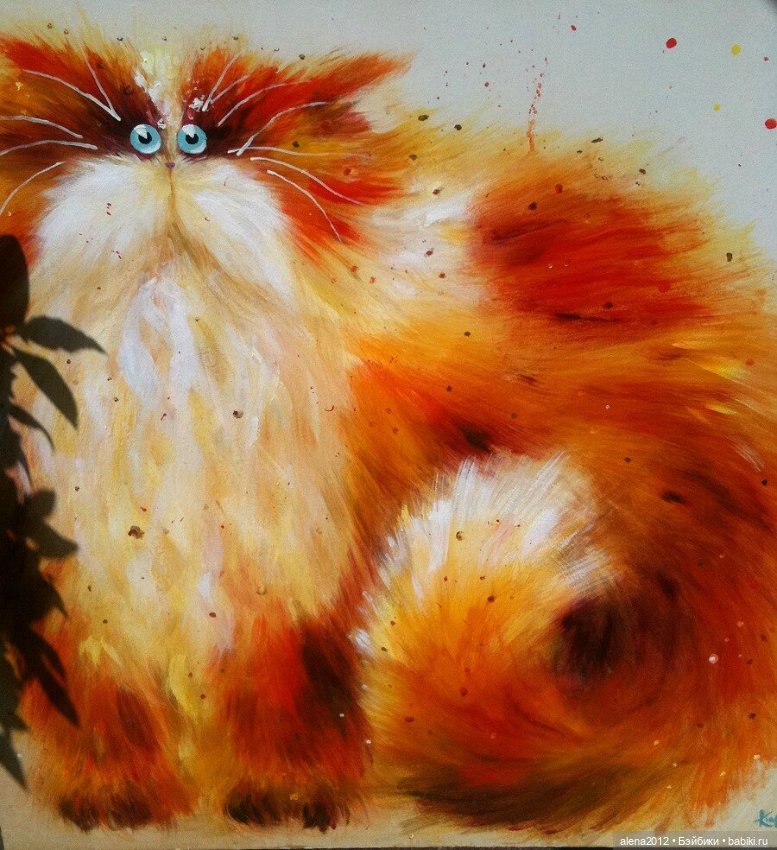 Радужные коты - радостные коты. Kim Haskins