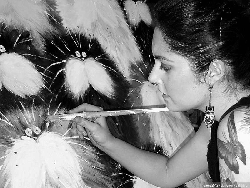 Радужные коты - радостные коты. Kim Haskins