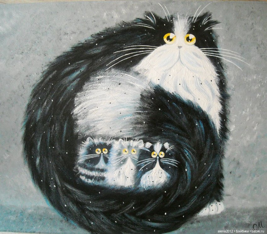 Радужные коты - радостные коты. Kim Haskins