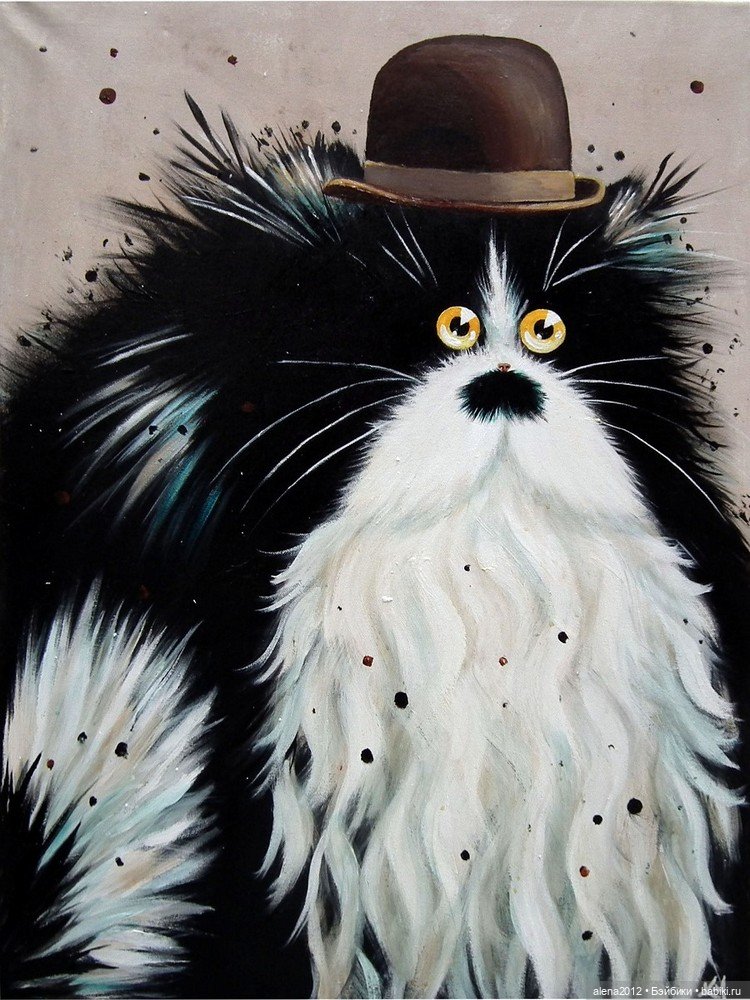 Радужные коты - радостные коты. Kim Haskins