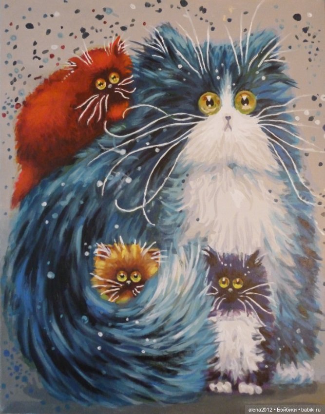 Радужные коты - радостные коты. Kim Haskins (фото 6)