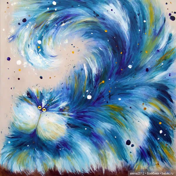 Радужные коты - радостные коты. Kim Haskins (фото 7)