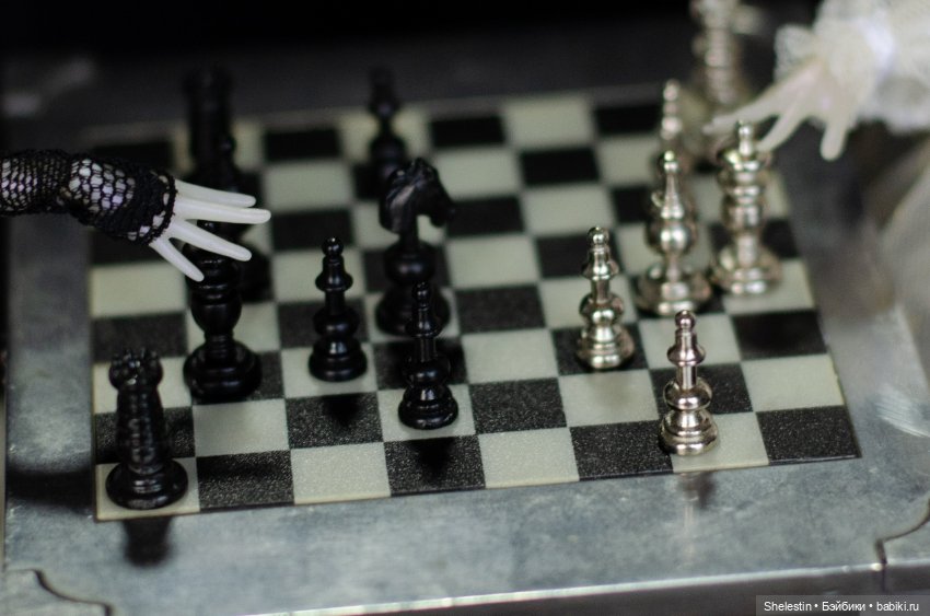 Белая шахматная Королева Арт проект: Алиса, сквозь зеркала (фото 2)
