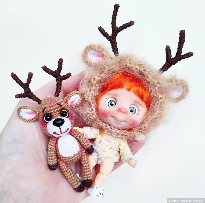 Милка модница 😍 — Вязаные игрушки и амигуруми: крючком