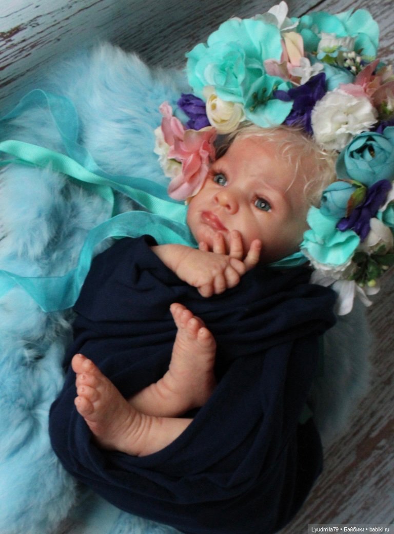 Цветочная феечка Рози — Куклы Реборн (Reborn): работы мастеров (фото 4)