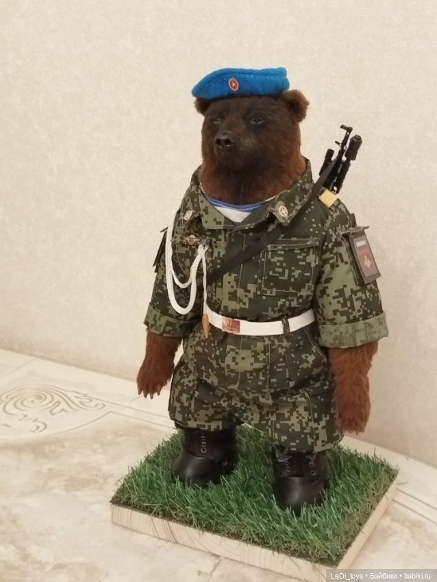 Мои новые работы — Авторские мишки Тедди и друзья: фото (фото 3)